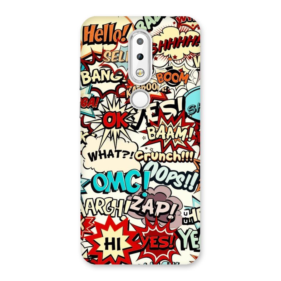 Boom Zap Back Case for Nokia 6.1 Plus