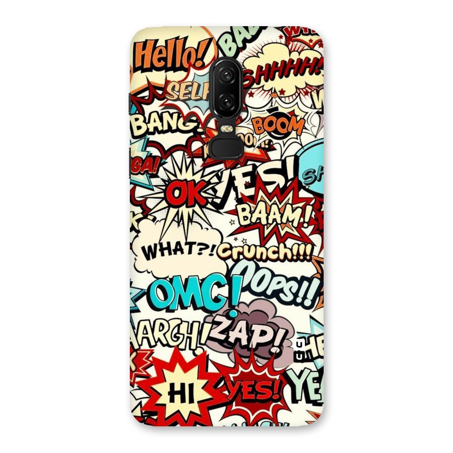 Boom Zap Back Case for OnePlus 6