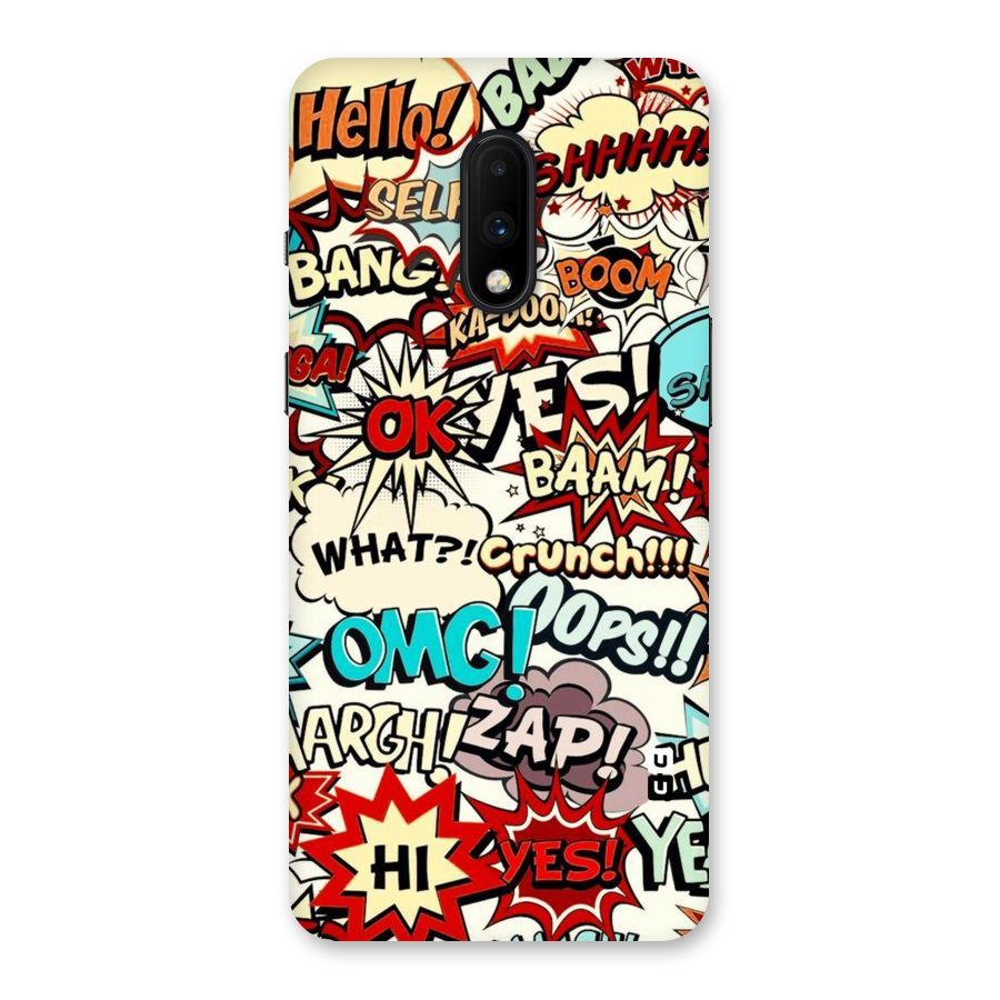 Boom Zap Back Case for OnePlus 7
