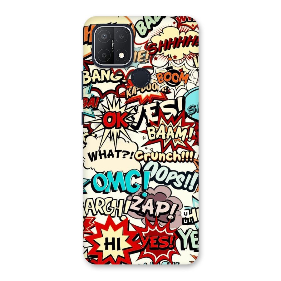 Boom Zap Back Case for Oppo A15s