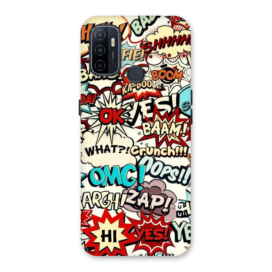 Boom Zap Back Case for Oppo A32