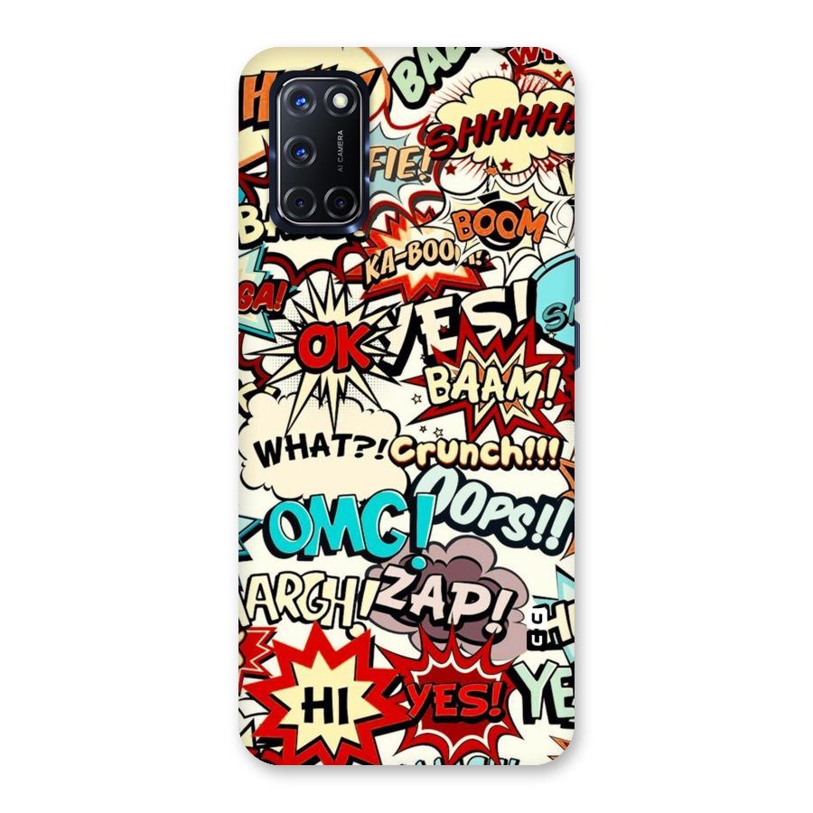 Boom Zap Back Case for Oppo A52
