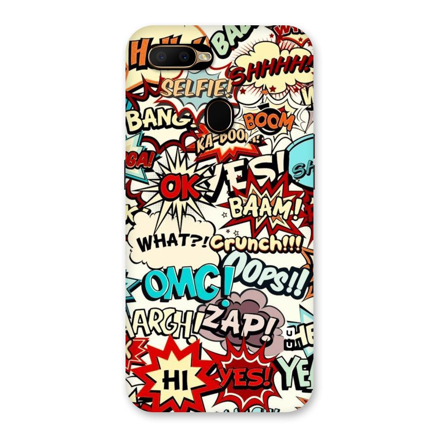 Boom Zap Back Case for Oppo A5s