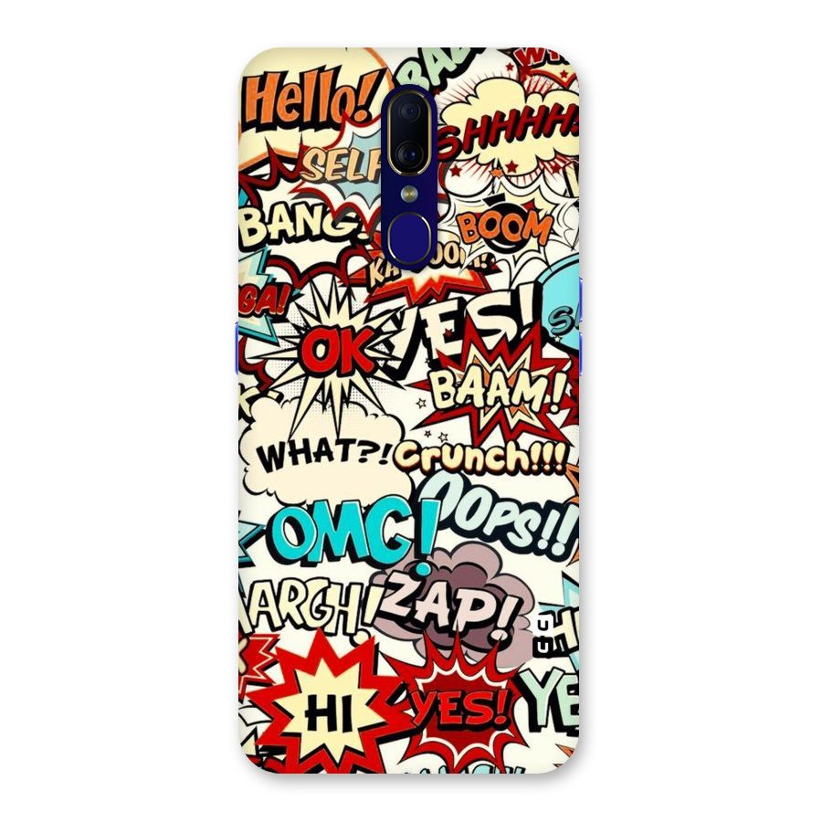 Boom Zap Back Case for Oppo F11