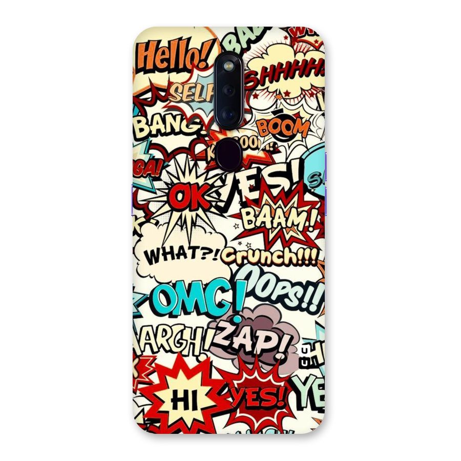 Boom Zap Back Case for Oppo F11 Pro