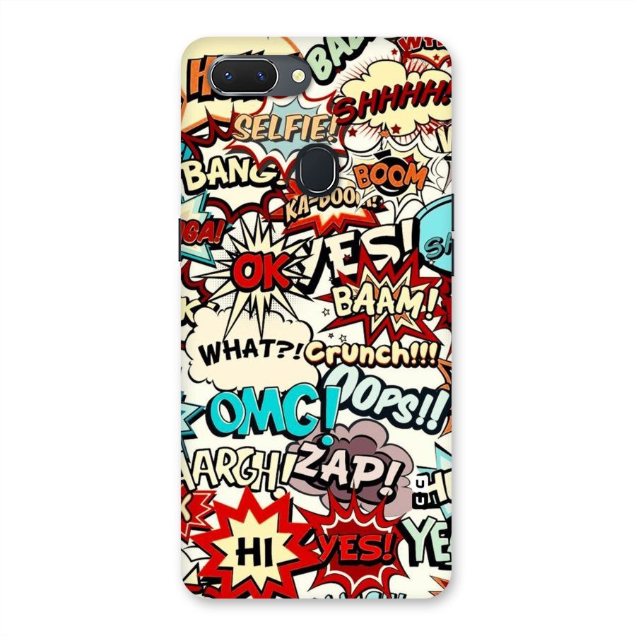 Boom Zap Back Case for Oppo Realme 2