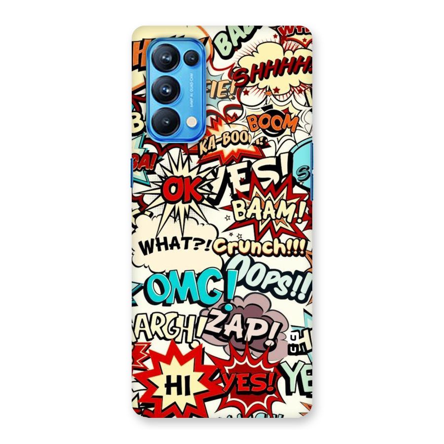 Boom Zap Back Case for Oppo Reno5 Pro 5G