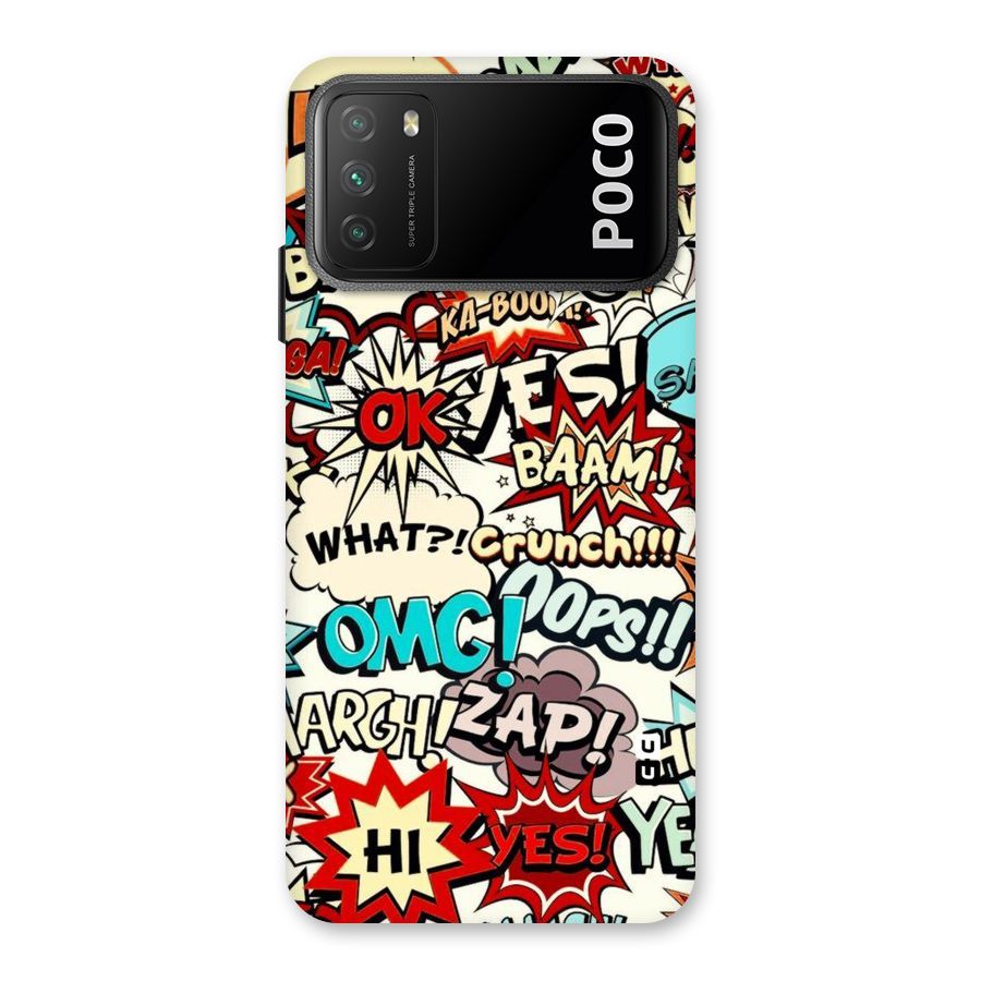Boom Zap Back Case for Poco M3