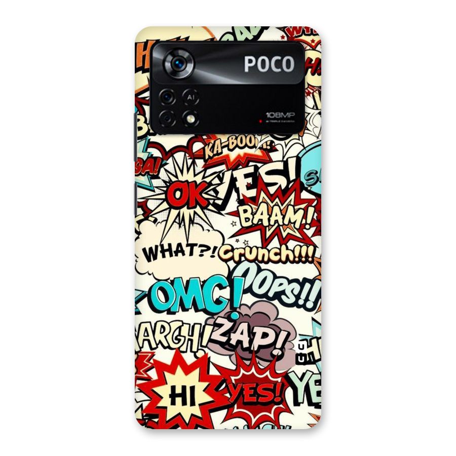 Boom Zap Back Case for Poco X4 Pro 5G
