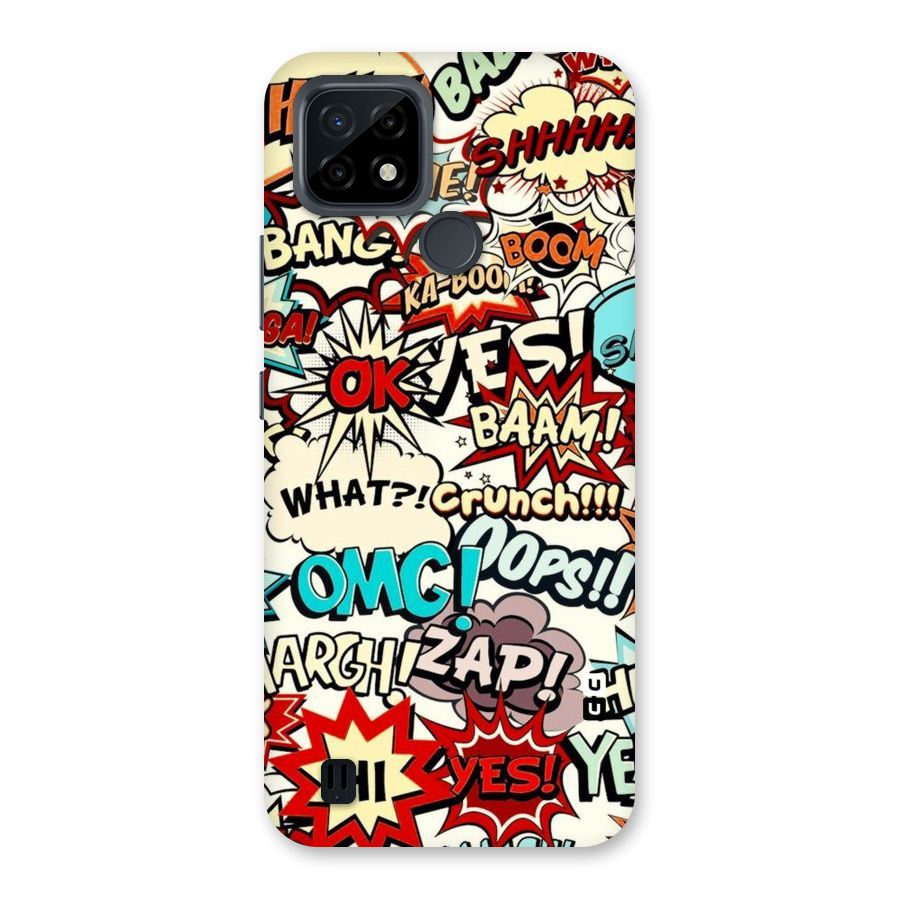 Boom Zap Back Case for Realme C21