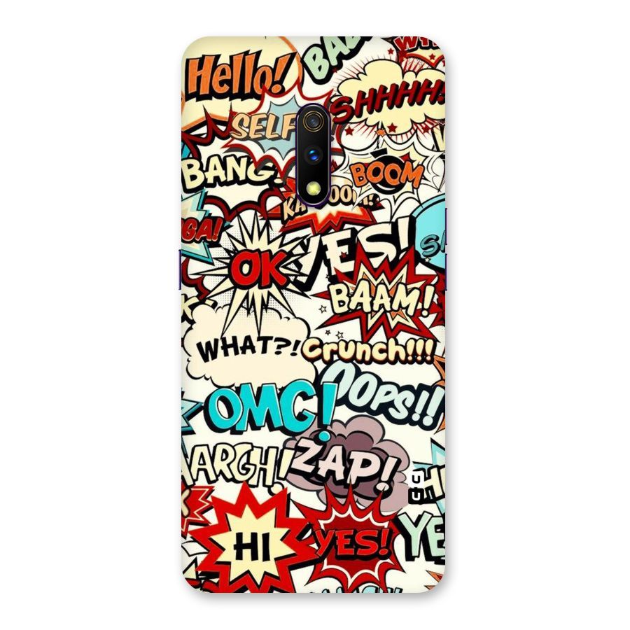 Boom Zap Back Case for Realme X