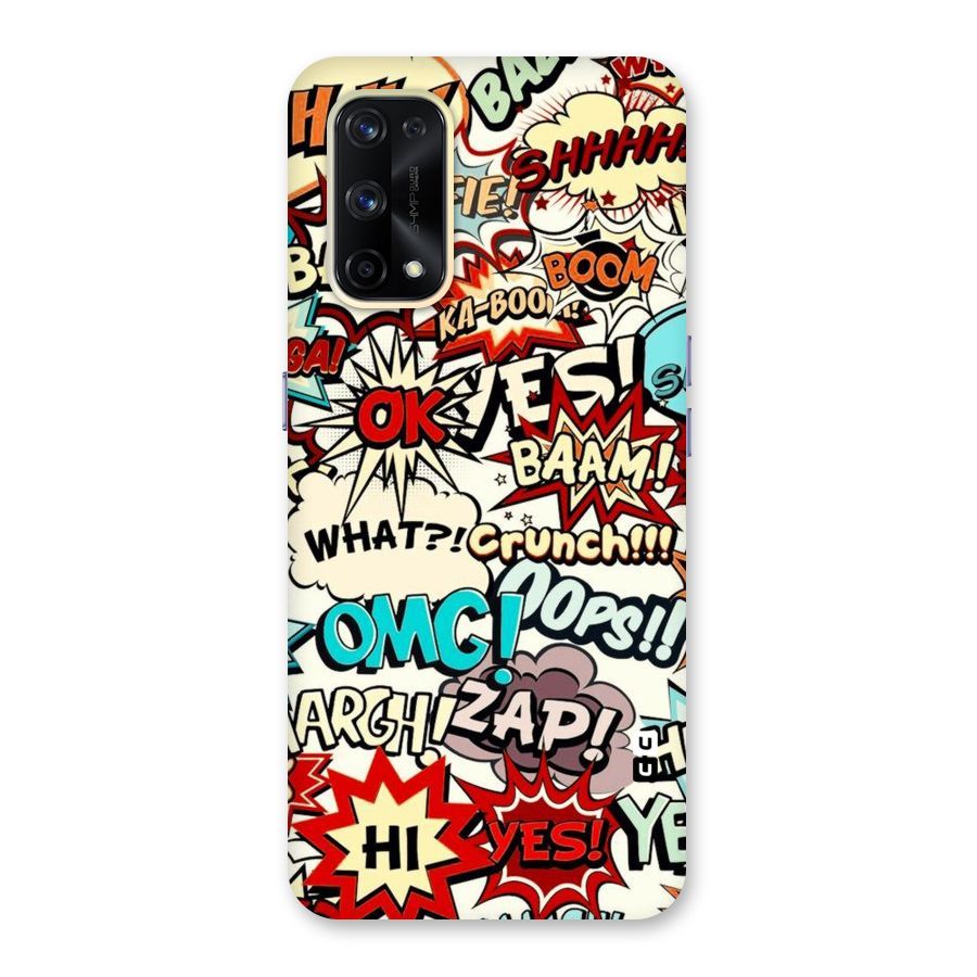 Boom Zap Glass Back Case for Realme X7 Pro
