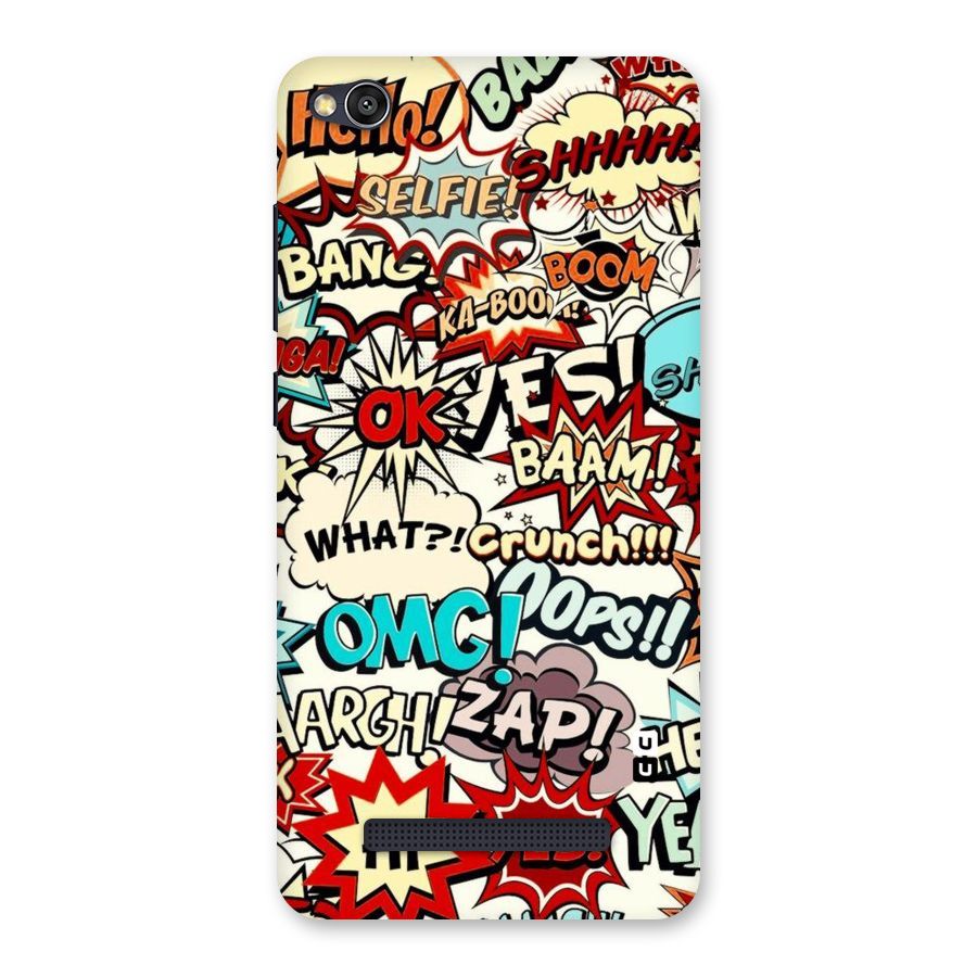 Boom Zap Back Case for Redmi 4A