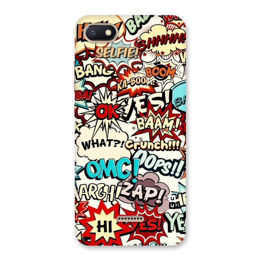 Boom Zap Back Case for Redmi 6A