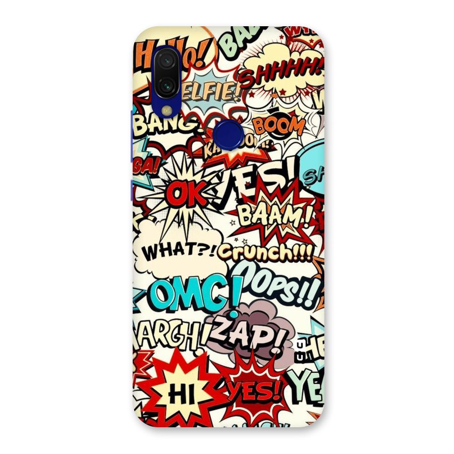 Boom Zap Back Case for Redmi 7