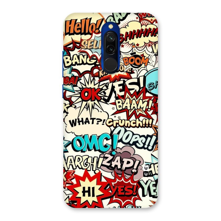 Boom Zap Back Case for Redmi 8