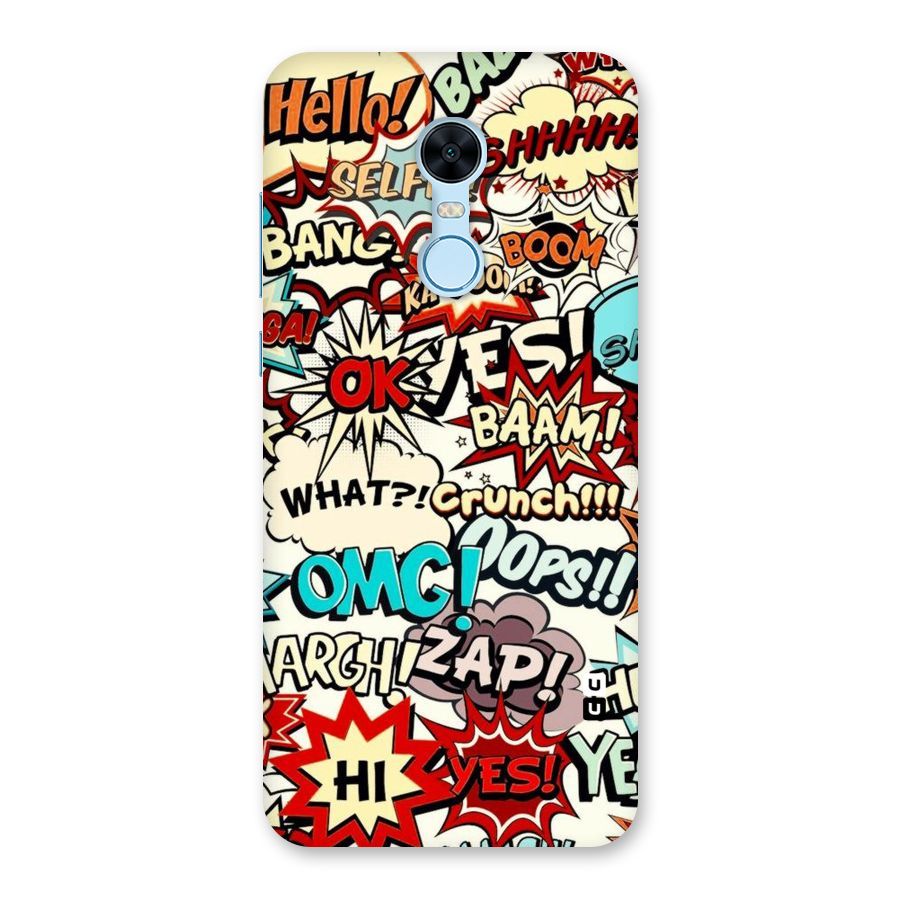 Boom Zap Back Case for Redmi Note 5