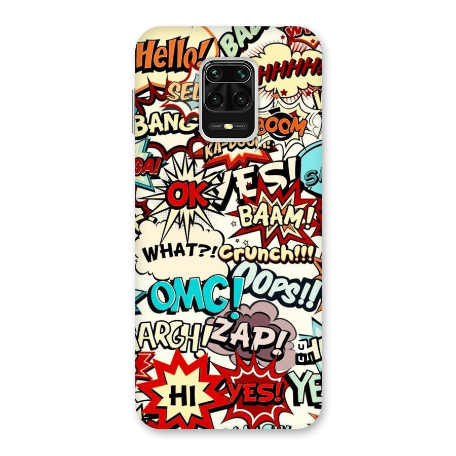 Boom Zap Back Case for Redmi Note 9 Pro