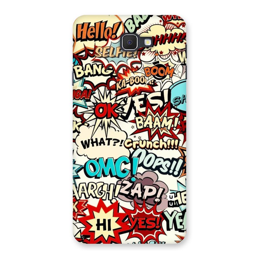 Boom Zap Back Case for Samsung Galaxy J7 Prime