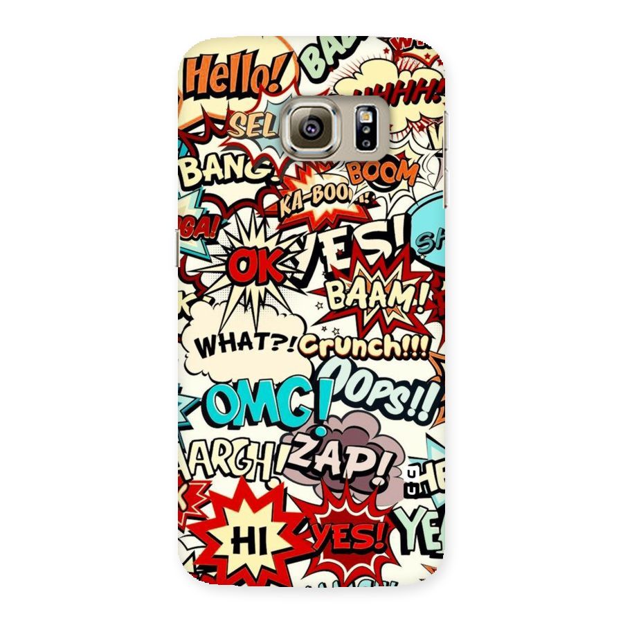 Boom Zap Back Case for Samsung Galaxy S6 Edge