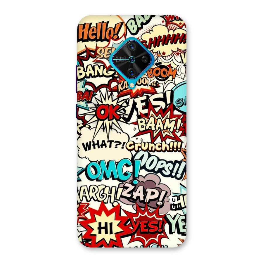 Boom Zap Back Case for Vivo S1 Pro
