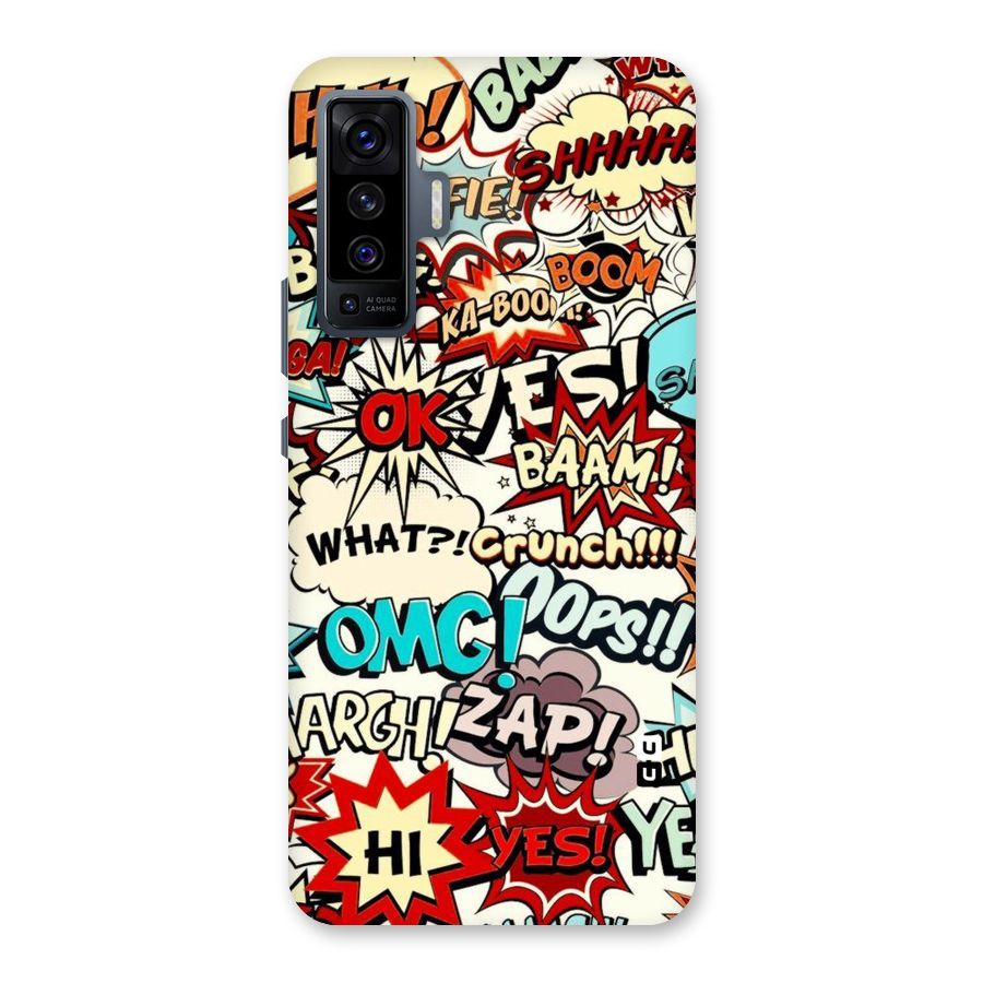 Boom Zap Back Case for Vivo X50