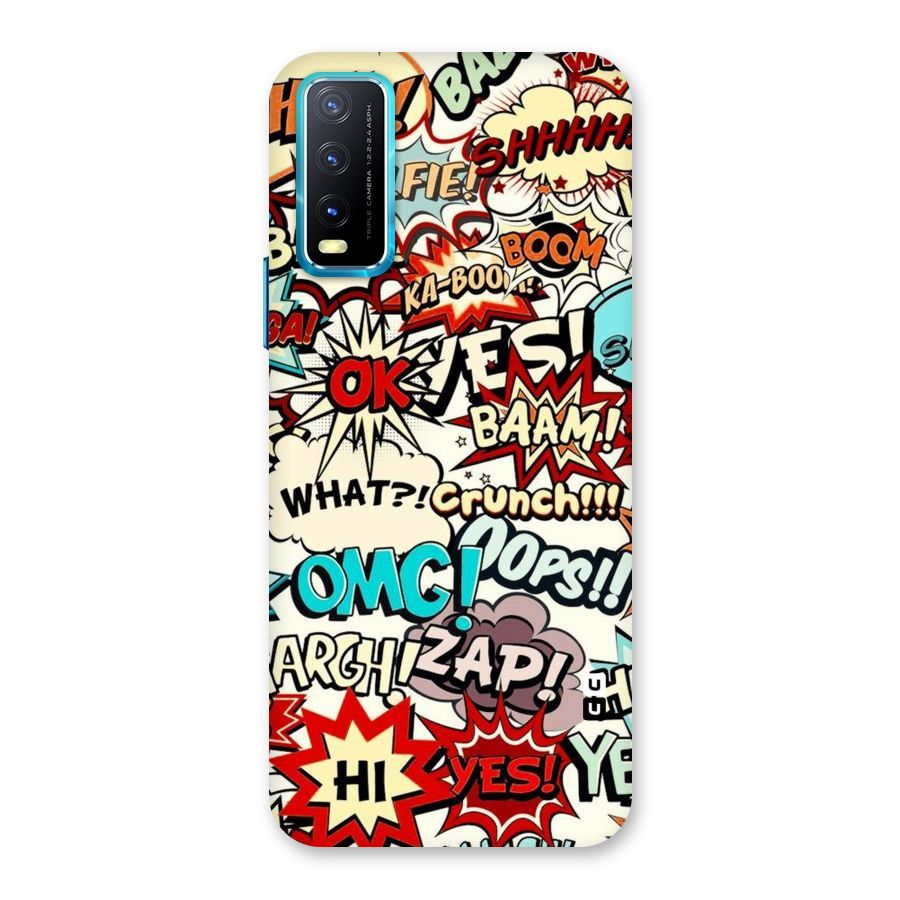 Boom Zap Back Case for Vivo Y20G