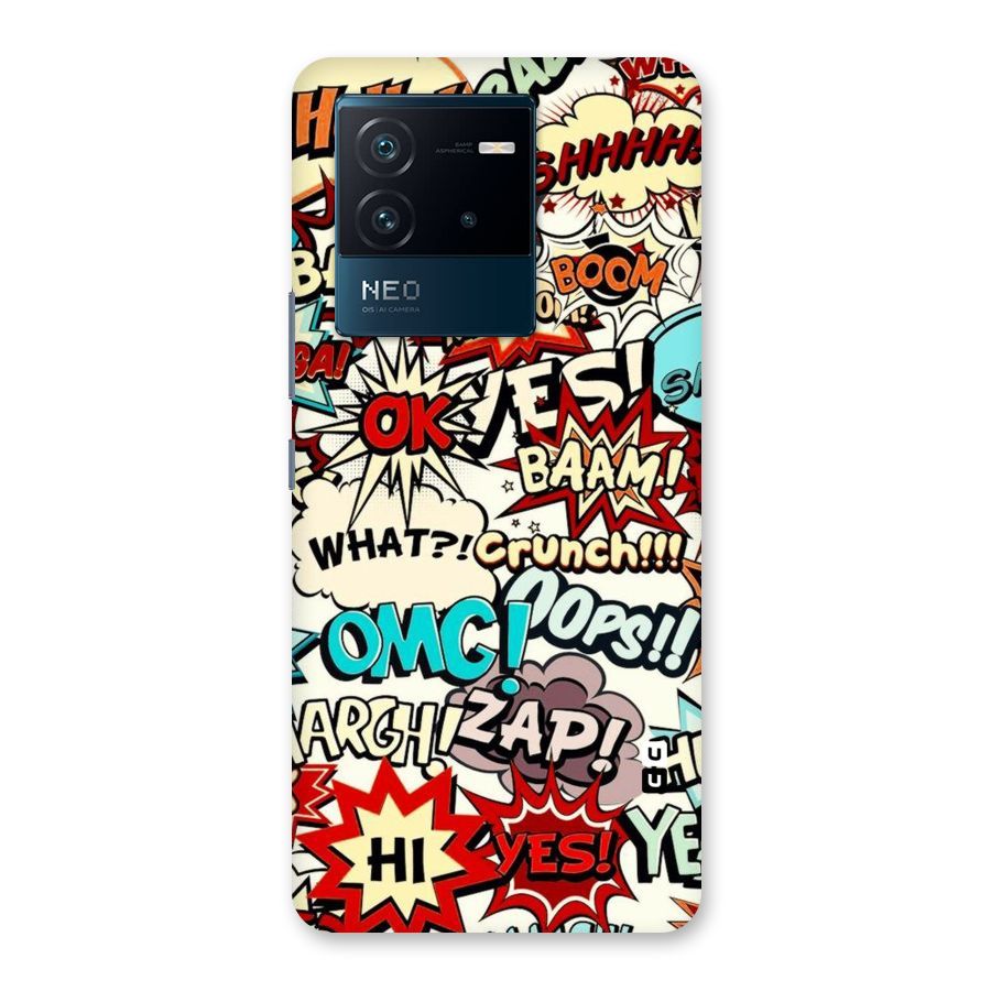 Boom Zap Back Case for Vivo iQOO Neo 6 5G