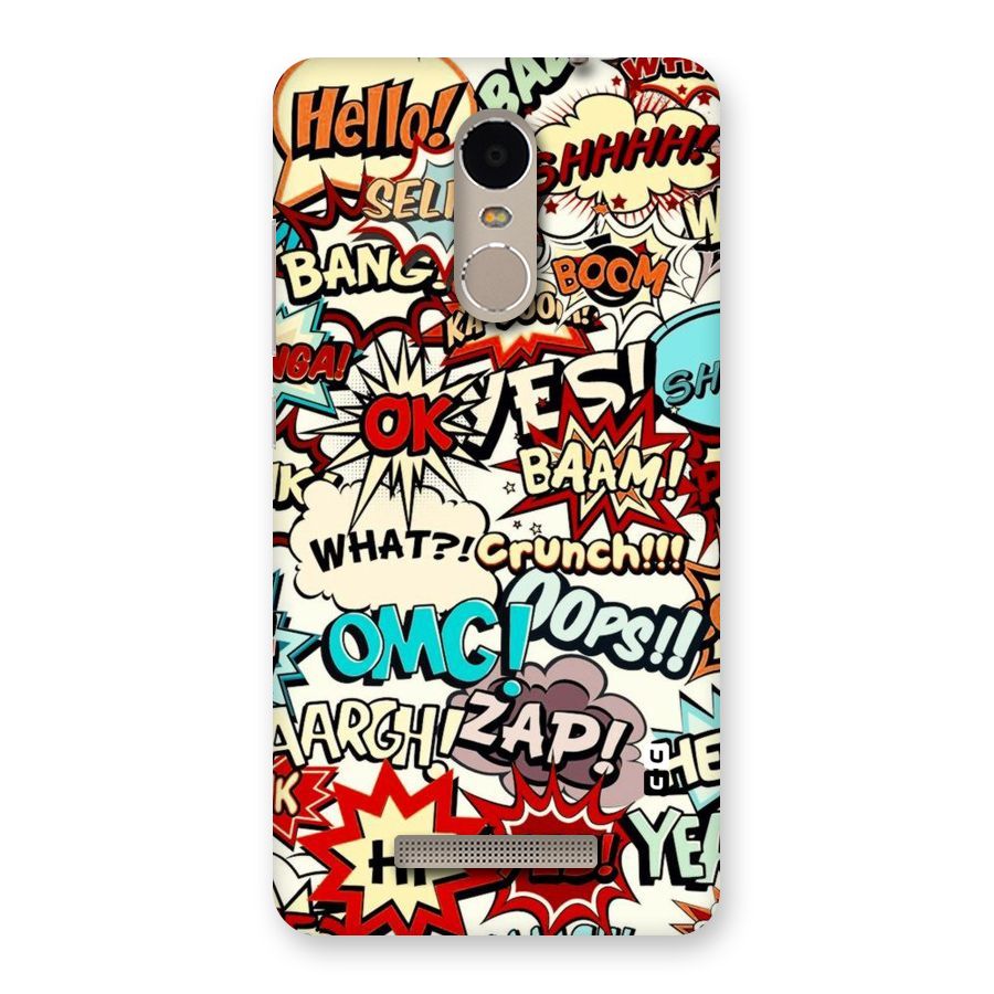 Boom Zap Back Case for Xiaomi Redmi Note 3