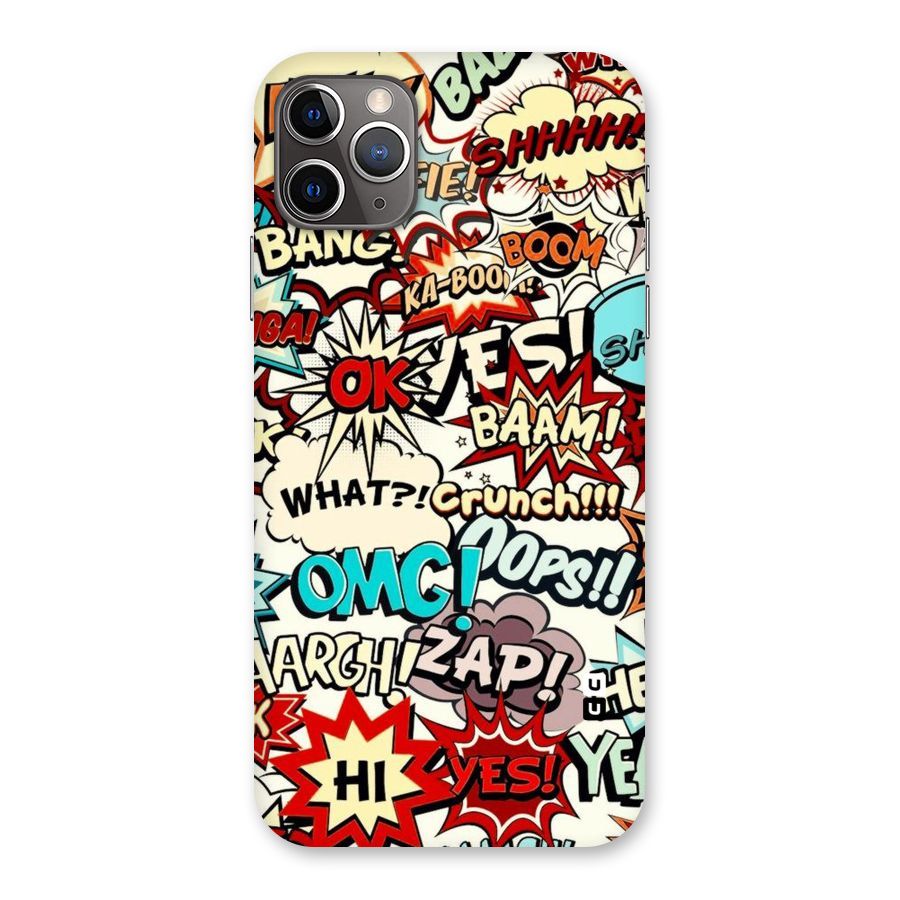 Boom Zap Back Case for iPhone 11 Pro Max