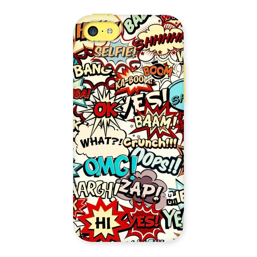 Boom Zap Back Case for iPhone 5C