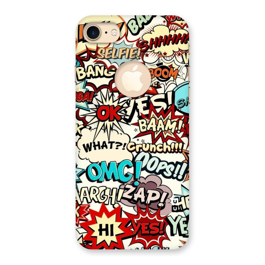 Boom Zap Back Case for iPhone 7 Logo Cut