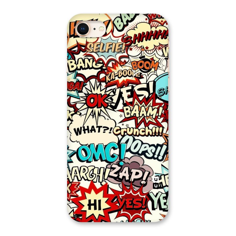 Boom Zap Back Case for iPhone 8