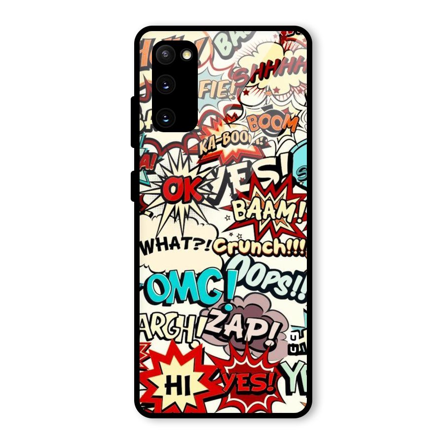 Boom Zap Glass Back Case for Galaxy S20 FE 5G