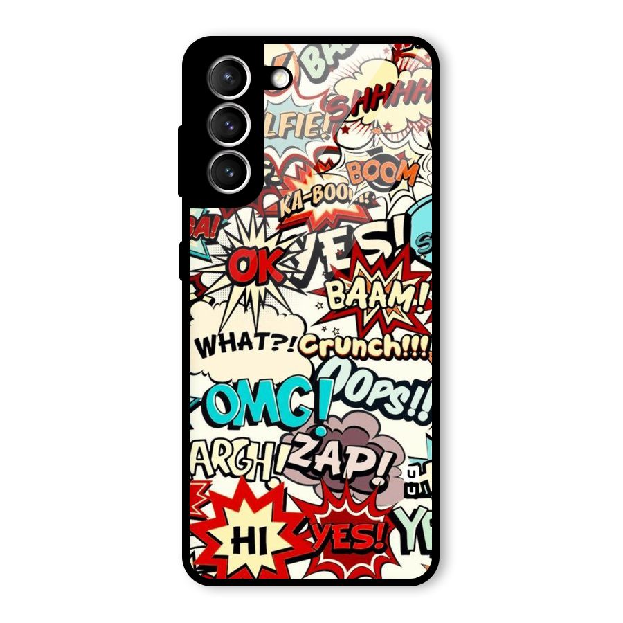 Boom Zap Glass Back Case for Galaxy S21 5G