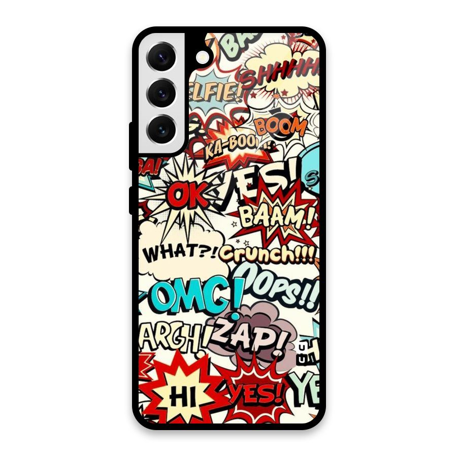 Boom Zap Glass Back Case for Galaxy S22 Plus 5G