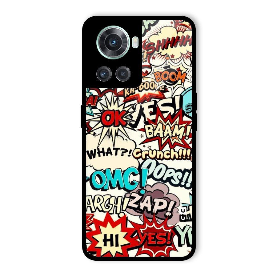 Boom Zap Glass Back Case for OnePlus 10R