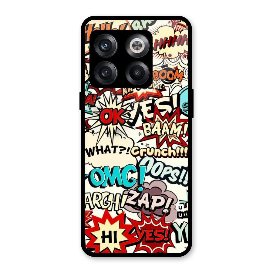 Boom Zap Glass Back Case for OnePlus 10T