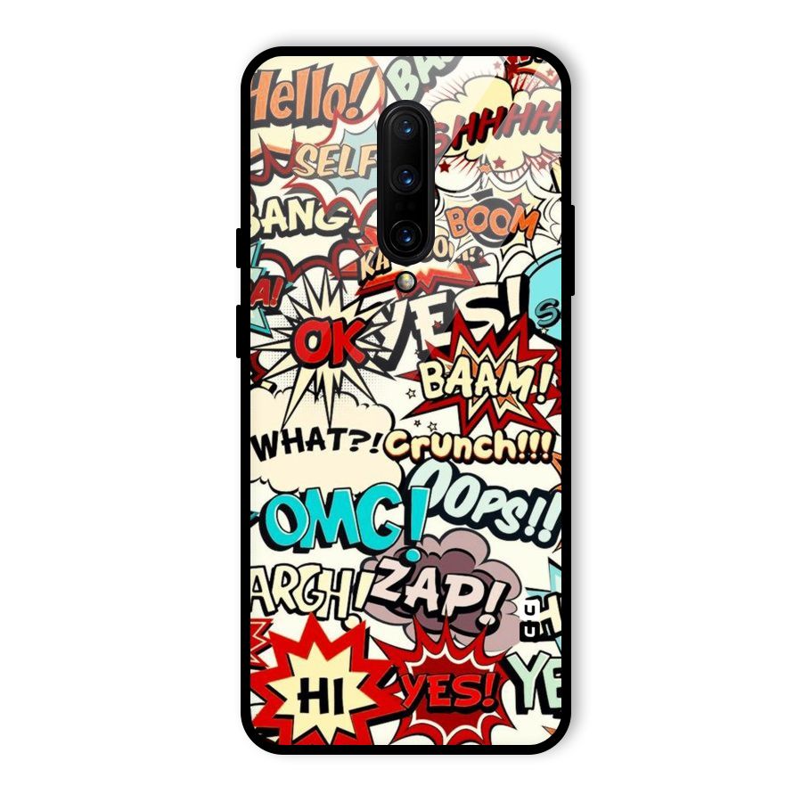 Boom Zap Glass Back Case for OnePlus 7 Pro