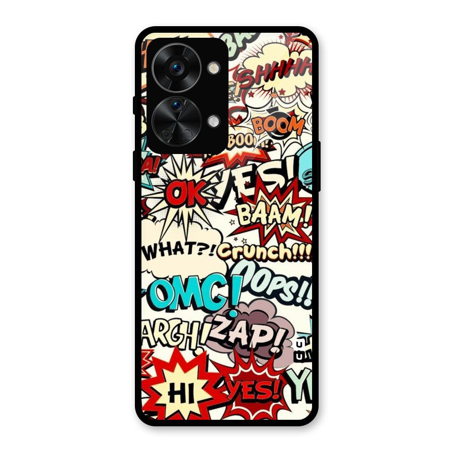 Boom Zap Glass Back Case for OnePlus Nord 2T