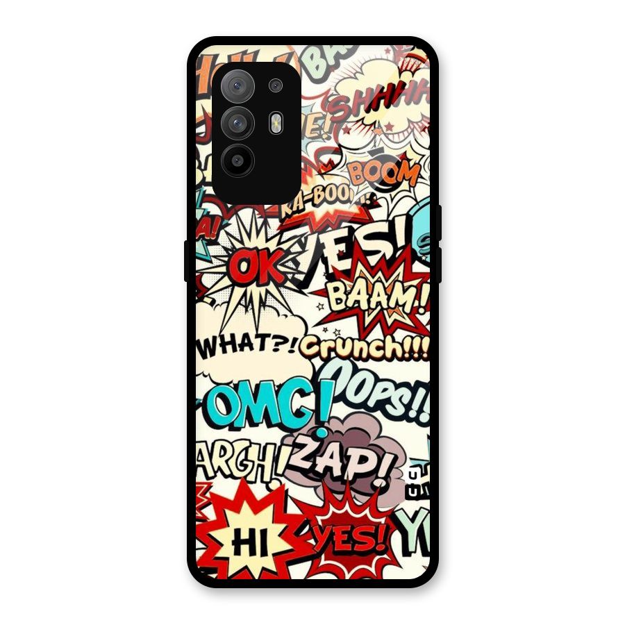 Boom Zap Glass Back Case for Oppo F19 Pro Plus 5G