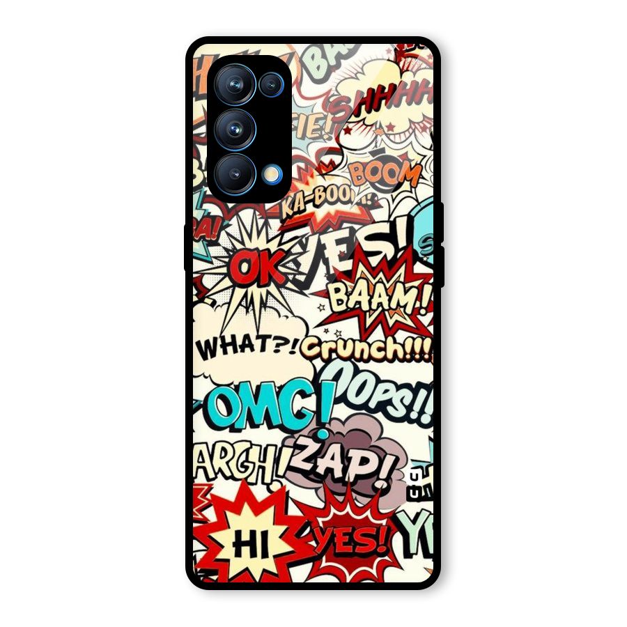 Boom Zap Glass Back Case for Oppo Reno5 Pro 5G