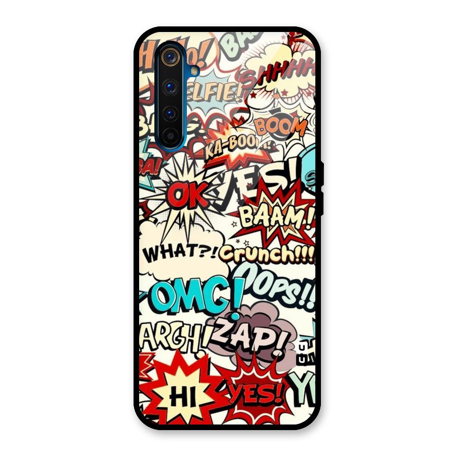 Boom Zap Glass Back Case for Realme 6 Pro