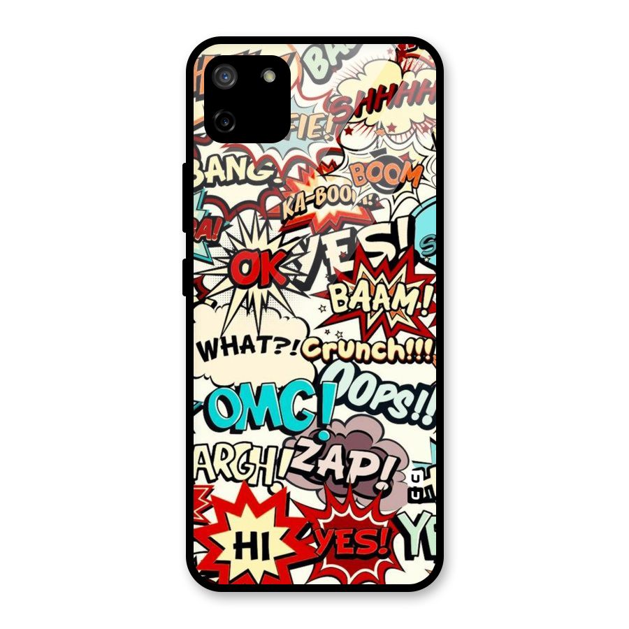 Boom Zap Glass Back Case for Realme C11