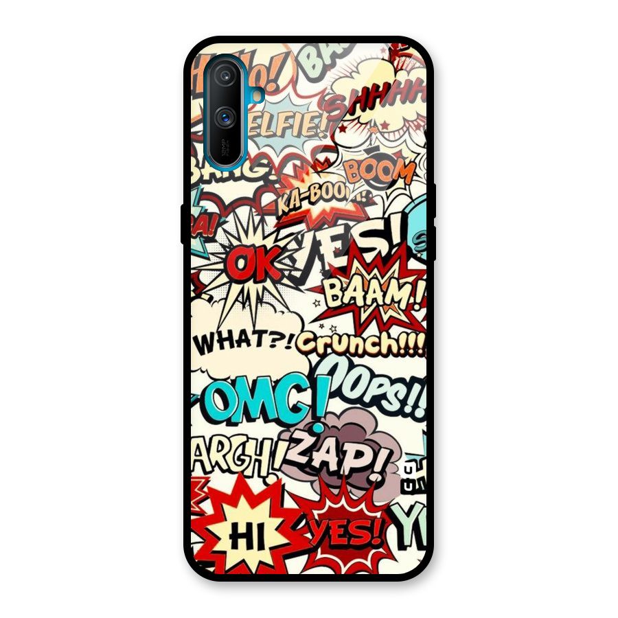 Boom Zap Glass Back Case for Realme C3