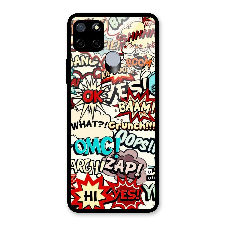 Boom Zap Glass Back Case for Realme Narzo 20