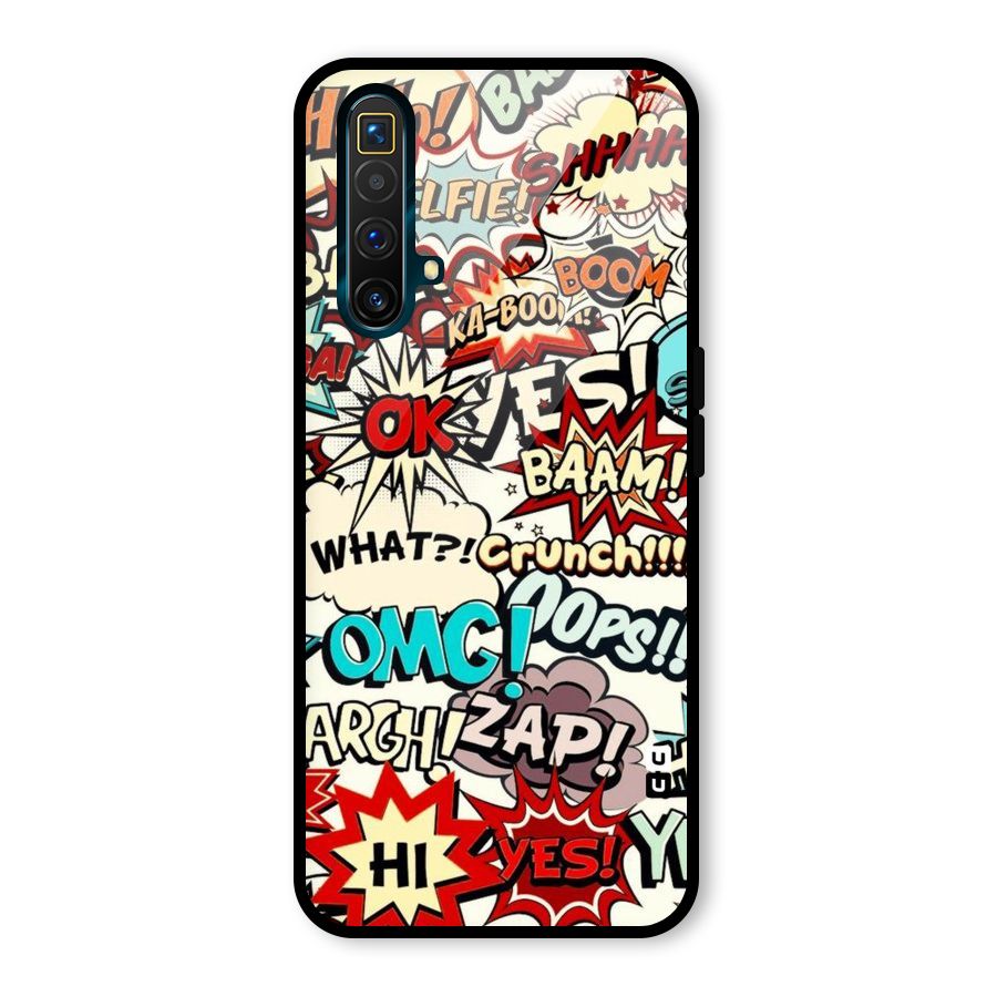 Boom Zap Glass Back Case for Realme X3