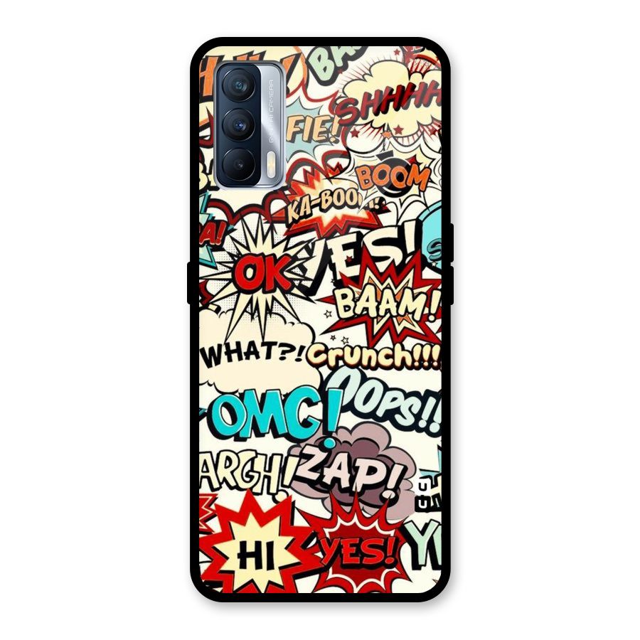 Boom Zap Glass Back Case for Realme X7