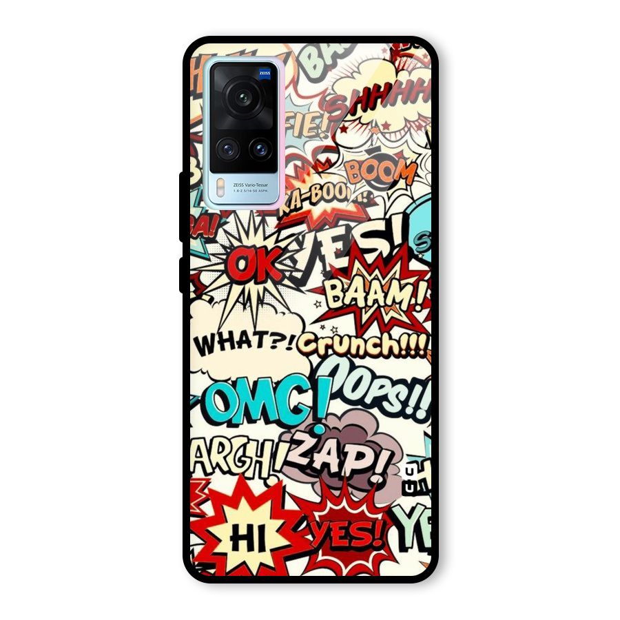 Boom Zap Glass Back Case for Vivo X60