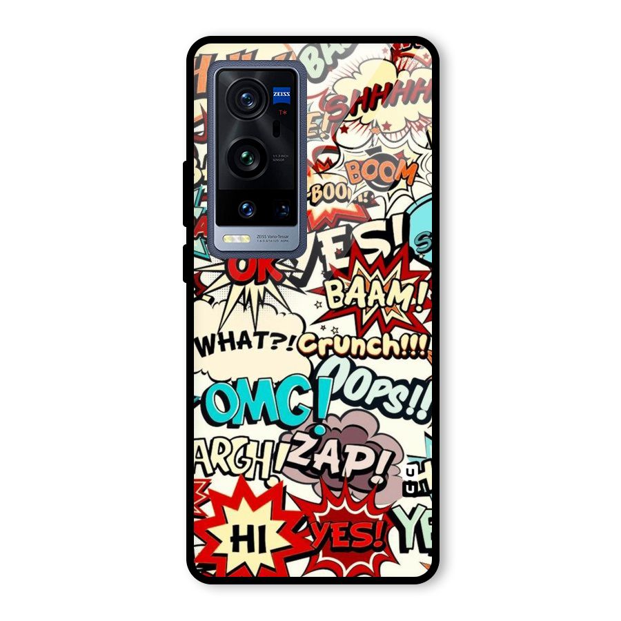 Boom Zap Glass Back Case for Vivo X60 Pro Plus